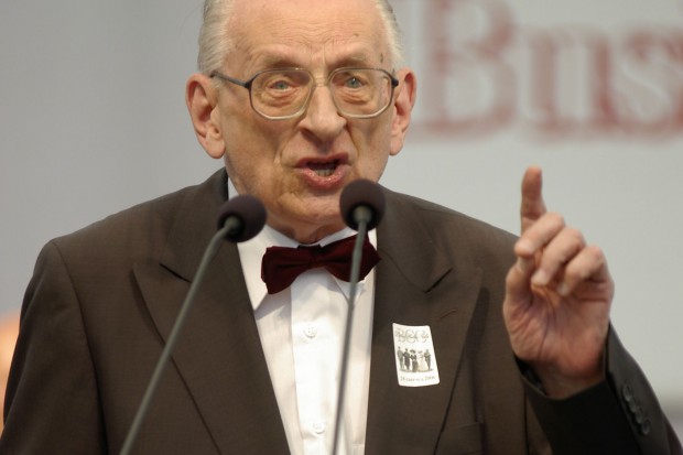 Władysław Bartoszewski (fot. PTWP) Władysława Bartoszewskiego sposób na długowieczność