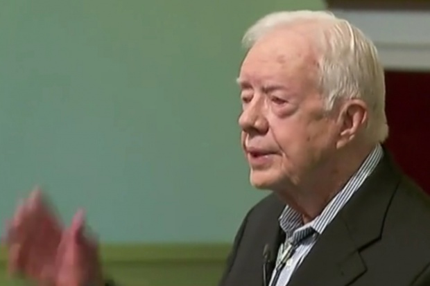 Były prezydent USA pokonał raka. Fot. prscr Prezydent Jimmy Carter wygrał z rakiem