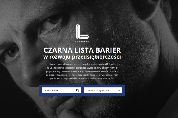 Czarna Lista Barier zawiera opisy problemów i rekomendacje ich rozwiązań Lewiatan: Czarna Lista Barier serwisem online