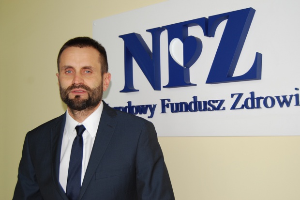 Piotr Bromber został nowym szefem lubuskiego NFZ. Fot. NFZ Lubuski NFZ ma nowego szefa