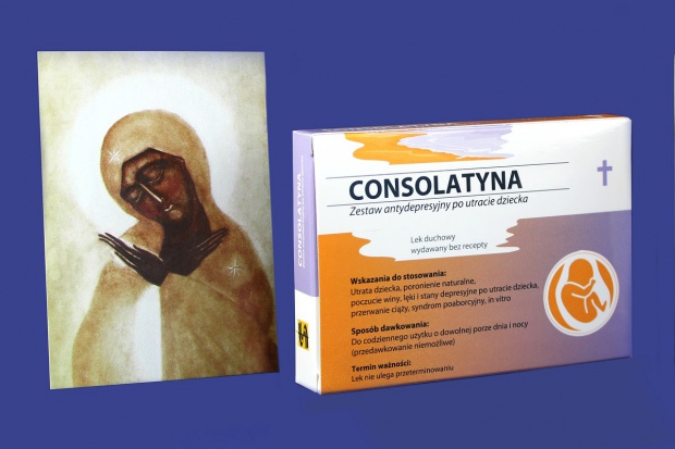 Apteka św. Stanisława sprzedaje "lek duchowy" na depresję Katolicki "lek" na depresję po aborcji i in vitro