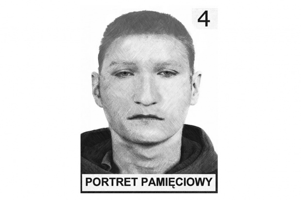 Sprawca został ujęty dzieki portretowi pamięciowemu. Fot. KPP Limanowa Sprawca brutalnego napadu na aptekarkę ujęty
