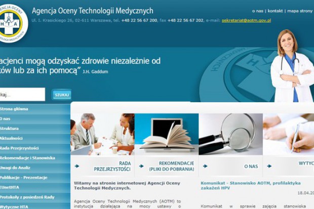 AOTM AOTM: Rada Przejrzystości przeciwko refundacji produktu leczniczego MabThera