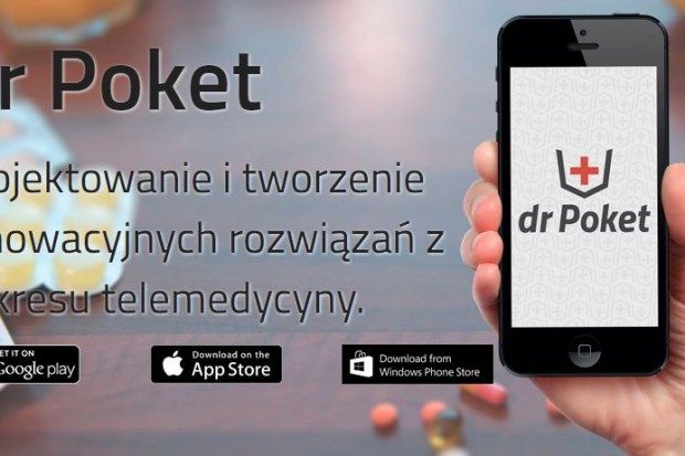 Aplikacja dr Poket jest już dostępna w popularnych sklepach internetowych (fot. drpoket.com) Aplikacja informująca o lekach wśród wyróżnionych startup’ów