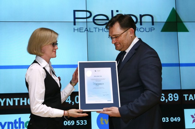 Pelion po raz trzeci doceniony jako spółka giełdowa