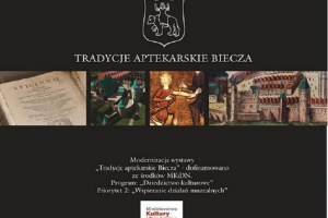 Wystawa multimedialna „Tradycje aptekarskie Biecza”