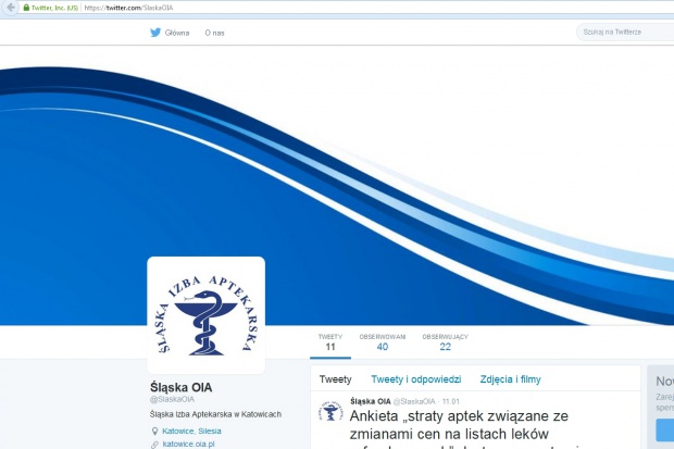 SIA uruchomiła swoje konto na TT SIA uruchomiła konto na Twitterze