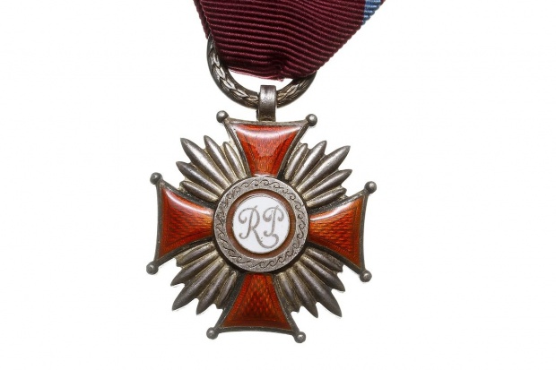Srebrny Krzyż Zasługi RP Ryszard Jasiński odznaczony Srebrnym Krzyżem Zasługi RP