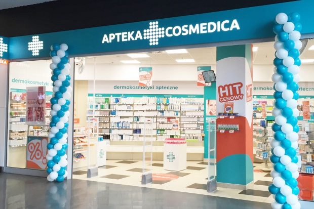 Grupa uruchomiła kolejną aptekę, pierwszą w woj. warmińsko-mazurskim Olsztyn: Cosmedica uruchomiła tu aptekę