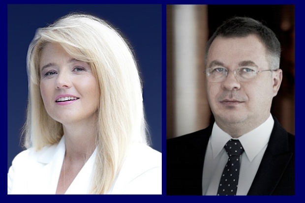 Małgorzata i Maciej Adamkiewiczowie z Grupy Adamed. Fot. Adamed Group Adamkiewiczowie laureatami 5. edycji konkursu Dynamiczny Przedsiębiorca