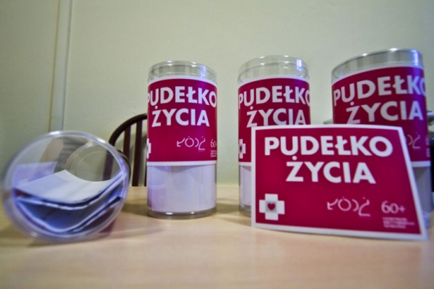 "Pudełko życia", a w nim info o lekach