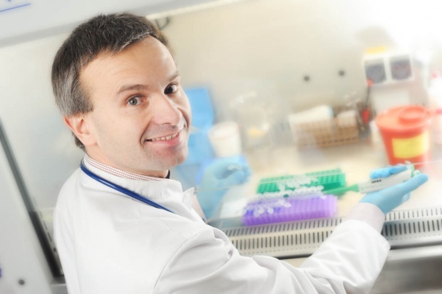 Michał Panek, jeden z laureatów Fundacji Polpharma przyznała młodym naukowcom kolejne granty