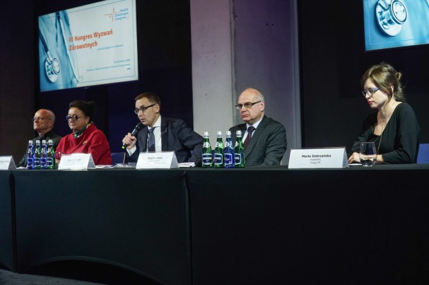 Podczas konferencji prasowej podano, że tym roku podczas Kongresu Wyzwań Zdrowotnych spodziewanych jest ponad 3 tys. gości (Fot. PTWP) III Kongres Wyzwań Zdrowotnych - będzie o polityce lekowej państwa
