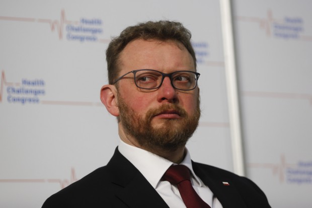 Minister zdrowia Łukasz Szumowski w trakcie sesji na III Kongresie Wyzwań Zdrowotnych w Katowicach (Fot. PTWP) Minister Zdrowia o zastosowaniu nowych technologii w telemedycynie