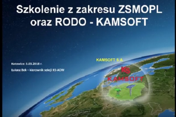 Tematyka wykładu obejmuje dwa obszary: "Podstawowe wymagania wynikające z RODO" oraz "Co słychać w sprawie ZSMOPL" (fot. ŚIA) Co słychać w sprawie ZSMOPL?