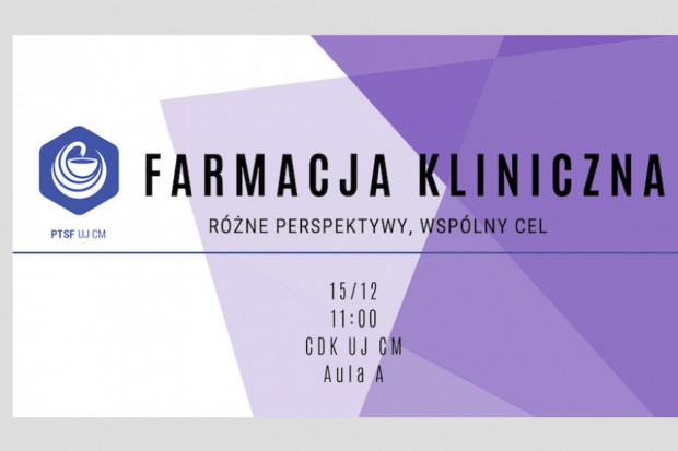 Wydarzenie jest kierowane do studentów farmacji, absolwentów tego kierunku oraz wszystkich zainteresowanych zagadnieniem Kraków: konferencja "Farmacja Kliniczna: różne perspektywy, wspólny cel"