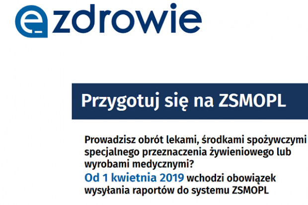 Informacja resortu zdrowia o ZSMOPL (fot. MZ) IV część wytycznych dot. ZSMOPL