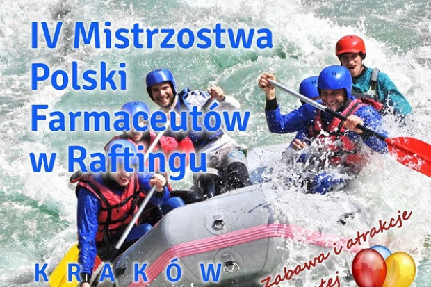 Izba zaprasza na rafting (fot. OIA Kraków) IV Mistrzostwa Polski Farmaceutów w Raftingu