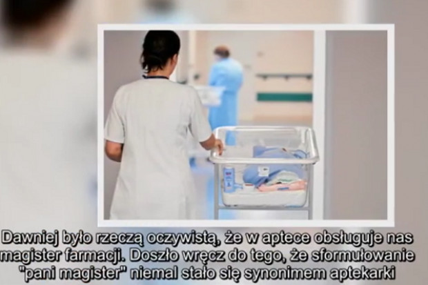 Coraz mniej osób kończy studia farmaceutyczne - pada w nagraniu (fot. YT) YT: coraz mniej osób kończy studia farmaceutyczne