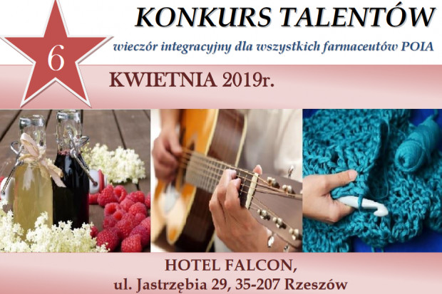 Konkurs talentów farmaceutów POIA (fot. POIA) POIA: konkurs talentów dla farmaceutów. 6 kwietnia