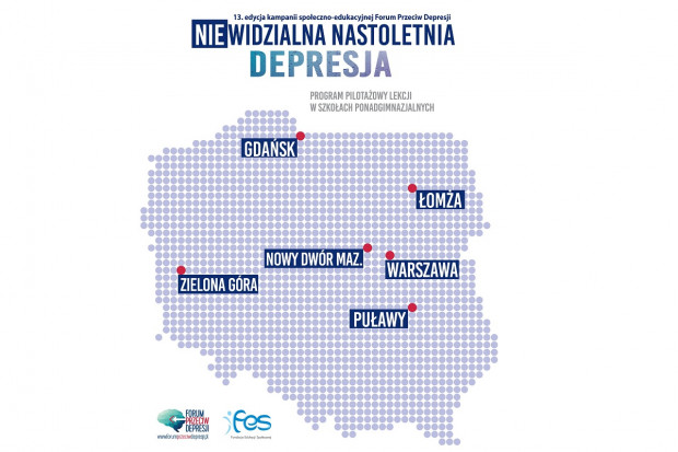 Pierwsza lekcja o depresji odbędzie się w Zespole Szkół nr 2 w Nowym Dworze Mazowieckim 4 kwietnia 2019 roku Pilotażowy program lekcji o depresji w szkołach
