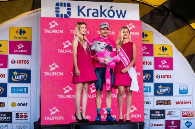Charles Planet, najlepszy góral i najaktywniejszy zawodnik 76. Tour de Pologne (Fot. Materiały prasowe) Tour de Pologne: francuski kolarz najlepszym i najaktywniejszym zawodnikiem, mimo zmagań z cukrzycą
