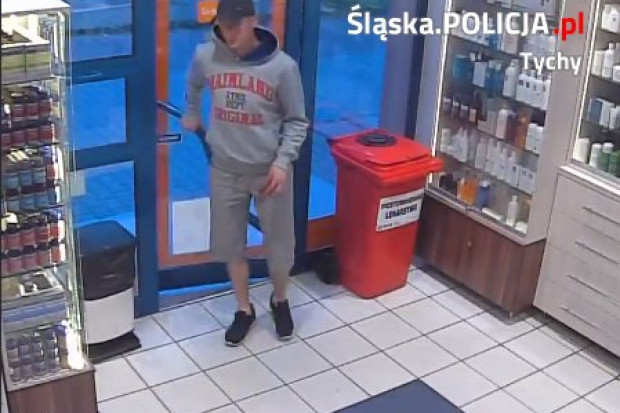 Policja poszukuje mężczyzny podejrzanego o posługiwanie się fałszywą receptą (Fot. Komenda Miejska Policji w Tychach) Tychy: zrealizował sfałszowaną receptę. Policja poszukuje tego mężczyzny
