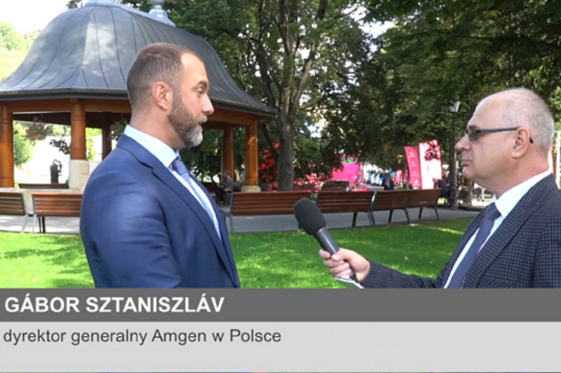 Mam nadzieję, że podpisanie listu ostatecznie zaowocuje nowymi produktami, które będą dostępne również dla polskich pacjentów - mówi szef Amgen Polska (fot. PTWP) PPP w zakresie badań farmakoterapiami w Polsce? To jest możliwe