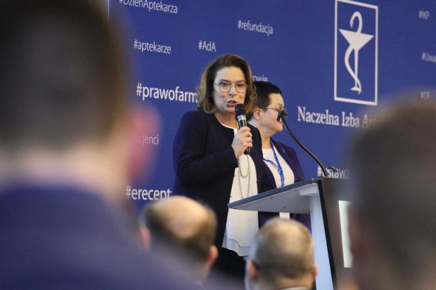 Małgorzata Kidawa-Błońska była jednym z gości VIII Krajowego Zjazdu Aptekarzy (Fot. Tomasz Leleno) Kidawa-Błońska: wiedza farmaceutów powinna być lepiej wykorzystywana