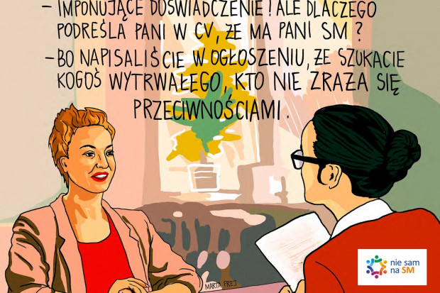 Na potrzeby kampanii wspólnie zostaną opracowane praktyczne poradniki dla pracodawcy i pracownika oraz podejmowane będą dedykowane aktywności (fot. archiwum) Kampania edukacyjna Nie sam na SM