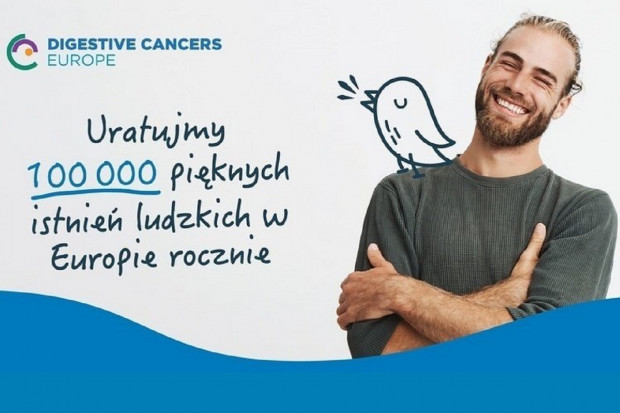 Główne przesłanie kampanii to: Pomóż zapobiec 100 000. niepotrzebnych zgonów rocznie (fot. ECCAM) Kampania: chcą zmniejszyć zachorowalność na raka jelita grubego