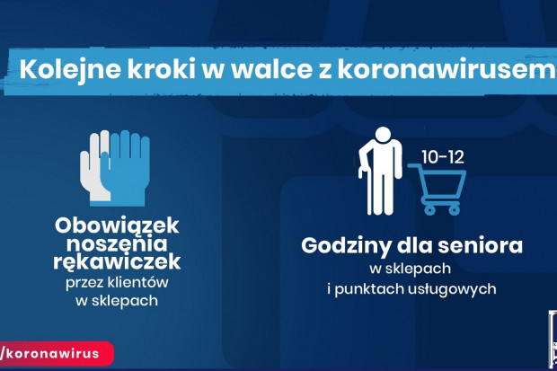 Rząd wprowadza kolejne ograniczenia (fot. KPRM) Kolejne ograniczenia: w sklepie mniej osób. Parki, plaże i bulwary zamknięte