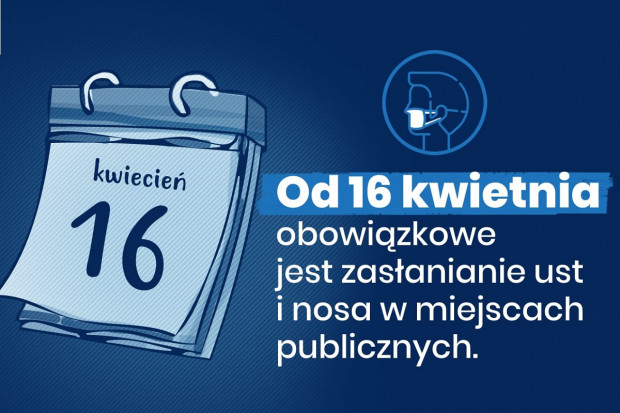 Ten obowiązek jest od dzisiaj (fot. KPRM) O obowiązku zakrywania ust i nosa w obrazkach