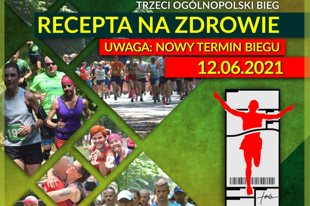 Nowy termin biegu (fot. OIA Łódź) III bieg Recepta na zdrowie. Nowy termin: 12 czerwca 2021