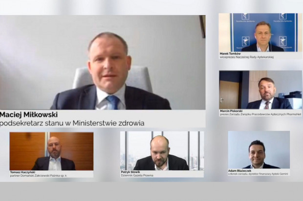 27 maja br. odbyła się na debata online: „Rynek apteczny po koronawirusie”, której organizatorem był Dziennik Gazeta Prawna (fot. archiwum) Maciej Miłkowski: docelowo powinno być mniej aptek