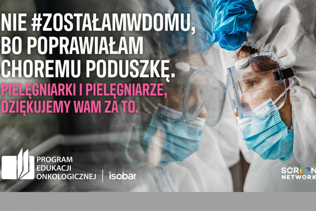 Organizatorami Programu Edukacji Onkologicznej jest Polskie Towarzystwo Onkologii Klinicznej i Fundacja Tam i z Powrotem (fot. materialy prasowe) Kampania w podziękowaniu dla pielęgniarek za pracę w czasie pandemii