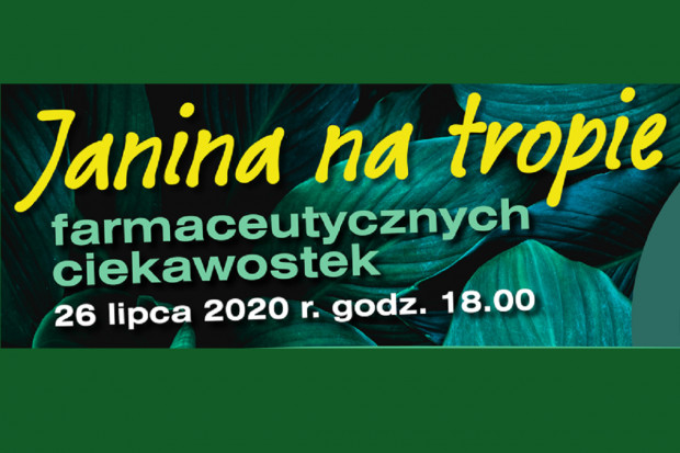 Zaproszenie na webinar (fot. WOIA) Webinarium: Janina na tropie