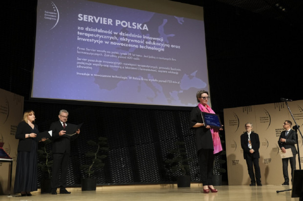 Firma Servier Polska jest jedynym zagranicznym inwestorem z branży farmaceutycznej wyróżnionym podczas XII edycji Kongresu (fot. Servier) Servier Polska: Inwestor bez granic