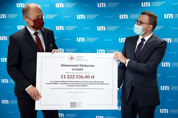 Dzięki otrzymanemu dofinansowaniu uczelniane Centrum Badań Klinicznych zapewni systemowe wsparcie dla badań klinicznych realizowanych przez Uniwersytet oraz szpitale akademickie (fot. ABM) ABM: 11 mln zł na Centrum Wsparcia Badań Klinicznych przy UM w Łodzi