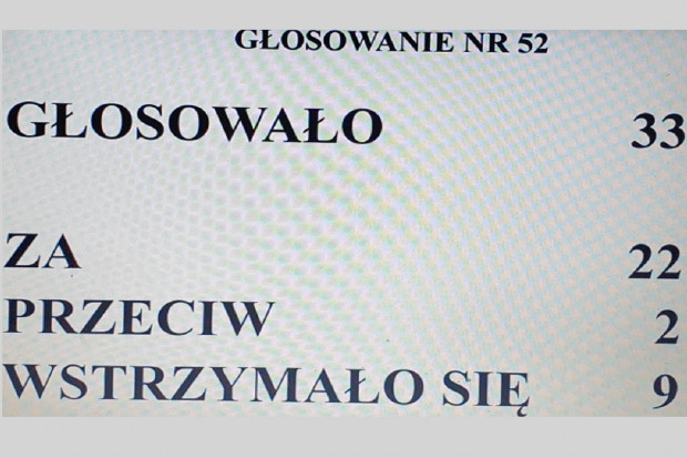 Głosowanie za przyjęciem projektu ustawy o zawodzie farmaceuty (fot. screen) Środowisko farmaceutów czekało na tę ustawę prawie 30 lat