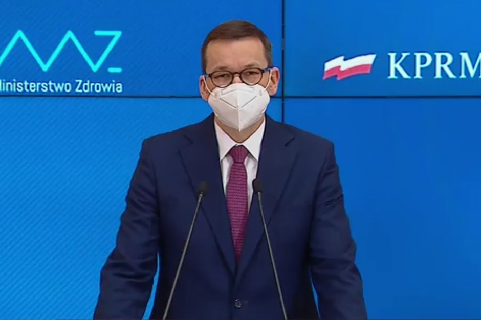 Premier Mateusz Morawiecki zapewnia, że do Polski trafi 4,3 mln dodatkowych szczepionek firmy Pfizer; fot_screen.png Mateusz Morawiecki: około 4,3 mln dodatkowych szczepionek firmy Pfizer trafi do Polski